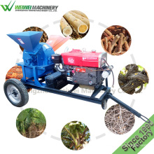 Weiwei woodworking machine garden tree branch shredder fresh coconut husk machine